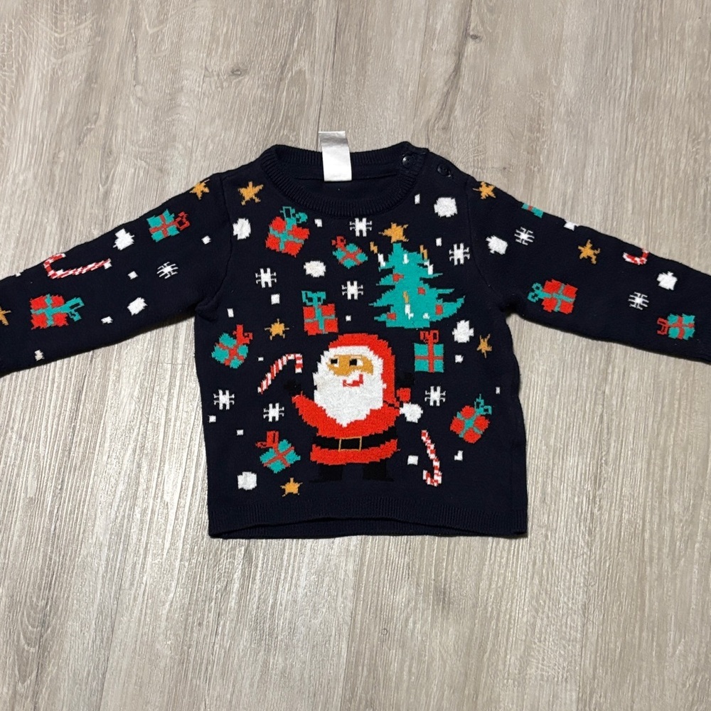 H&M‎ Kids' Navy Santa Sweater